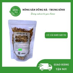 Củ cải khô sợi to - Dũng Hà Farm