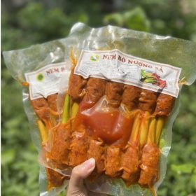 Nem Bò Nướng Sả