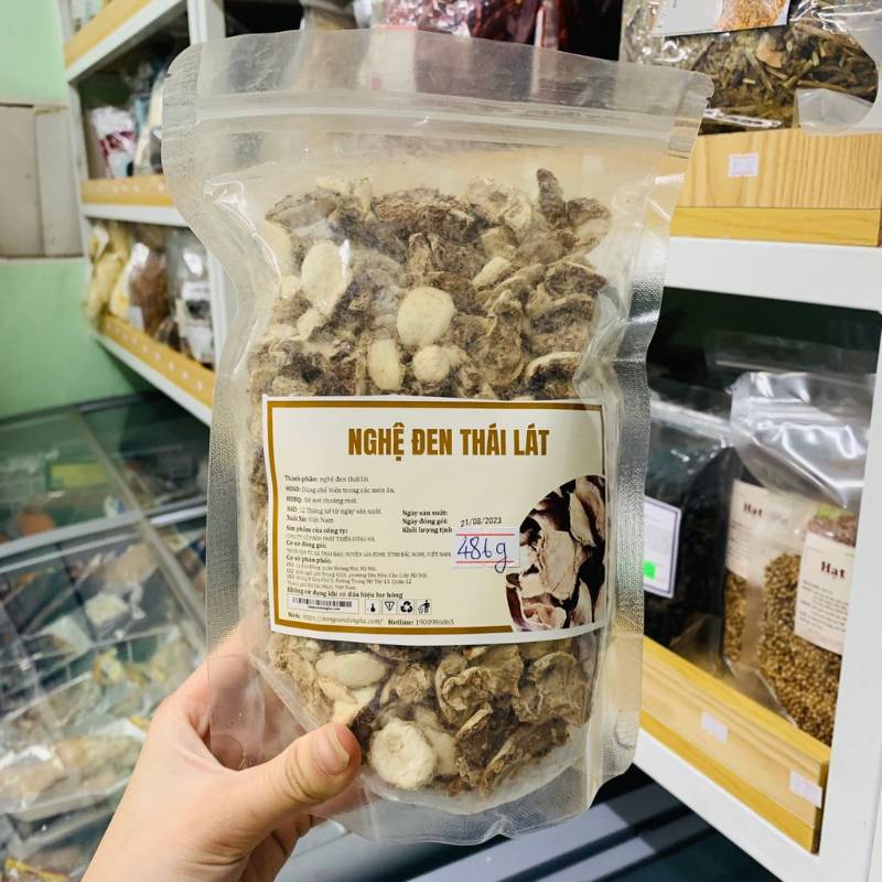 Nghệ đen khô thái lát Nghệ đen khô thái lát